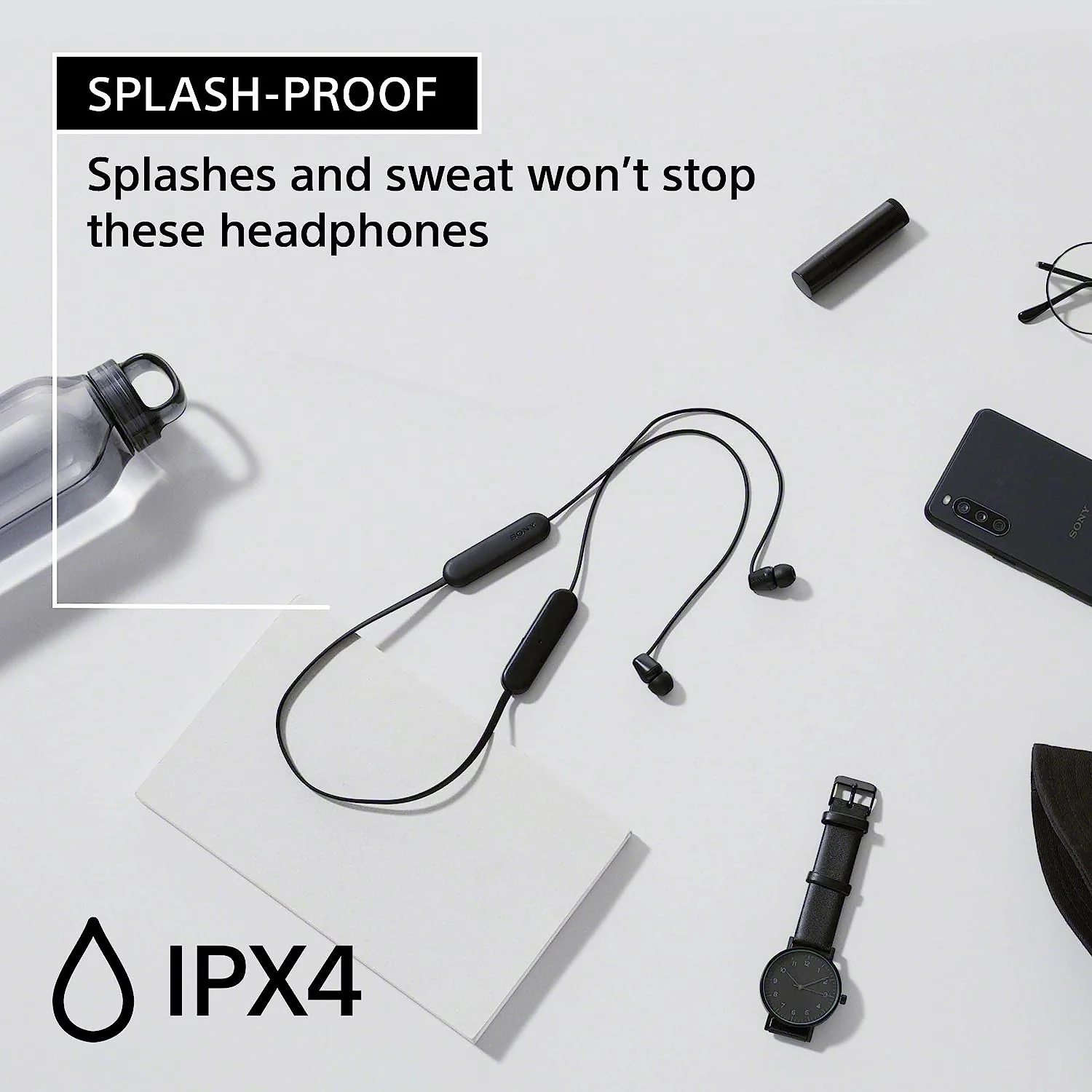 Sony WI-C100 Wireless in-Ear Bluetooth Headphones with Built-in Microphone - Image 6
