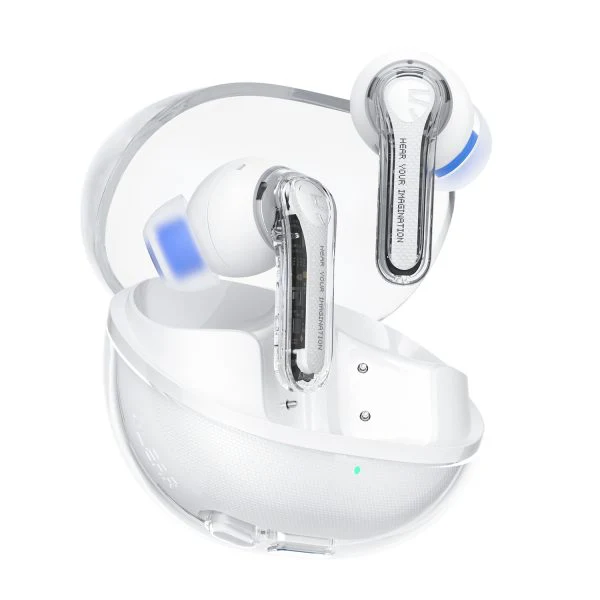SoundPEATS Clear Transparent Wireless ENC Earbuds - Image 2