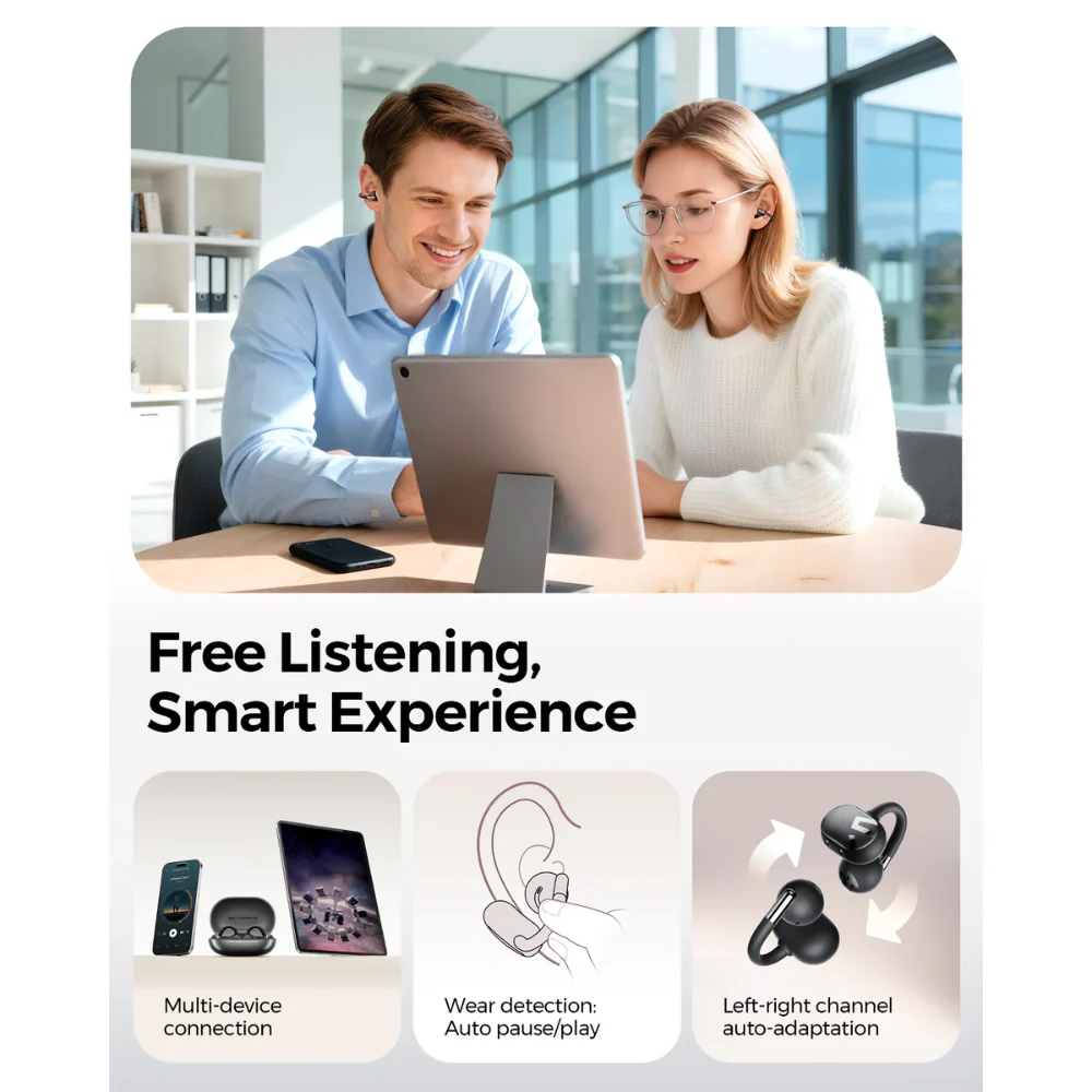 Soundpeats Clip1 Open-Ear Clip-On Earphones - Image 8