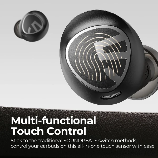 Soundpeats Free2 Classic TWS Bluetooth In-Ear Headphones - Image 4
