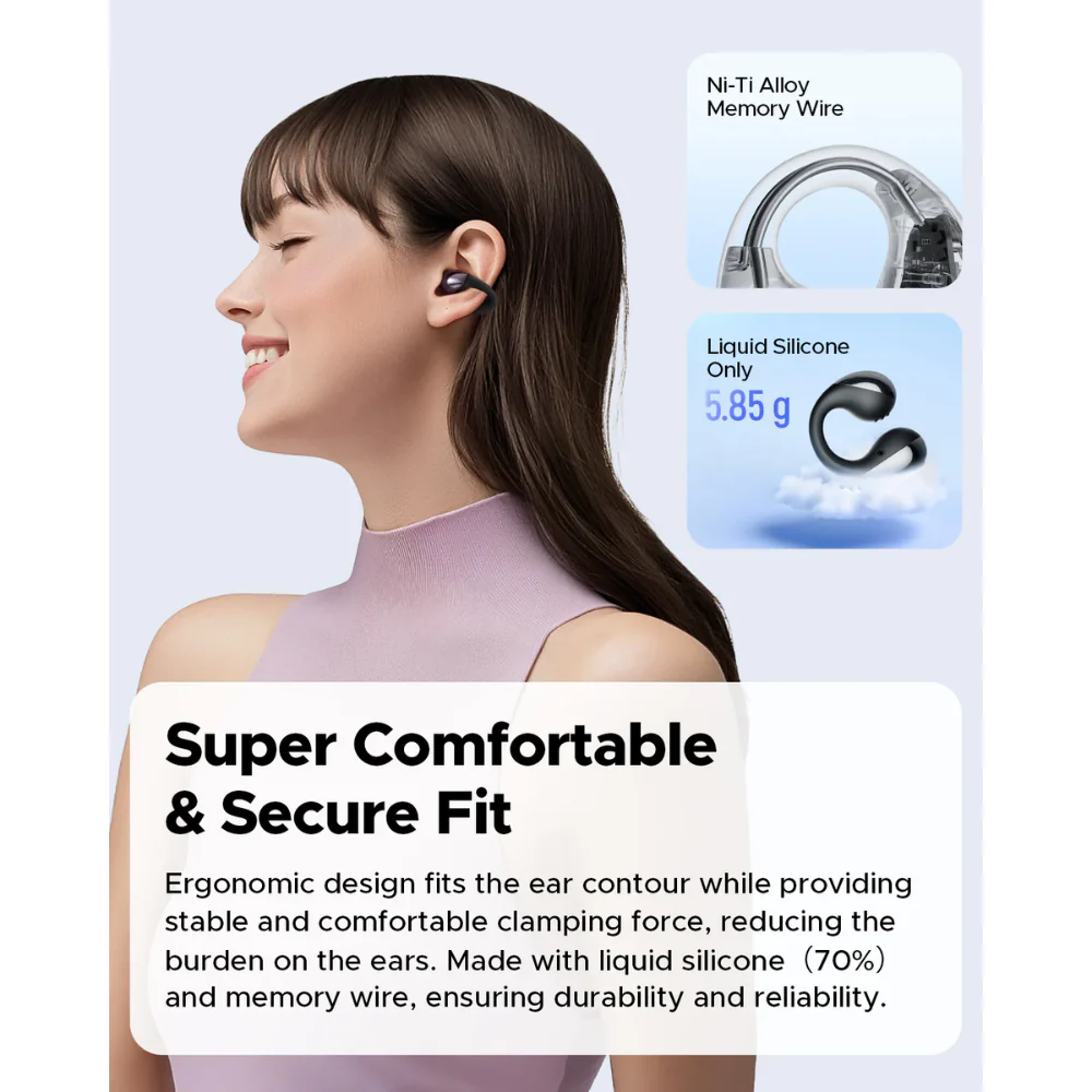 Soundpeats PearlClip Pro Open-ear Clip-on Earbuds - Image 7