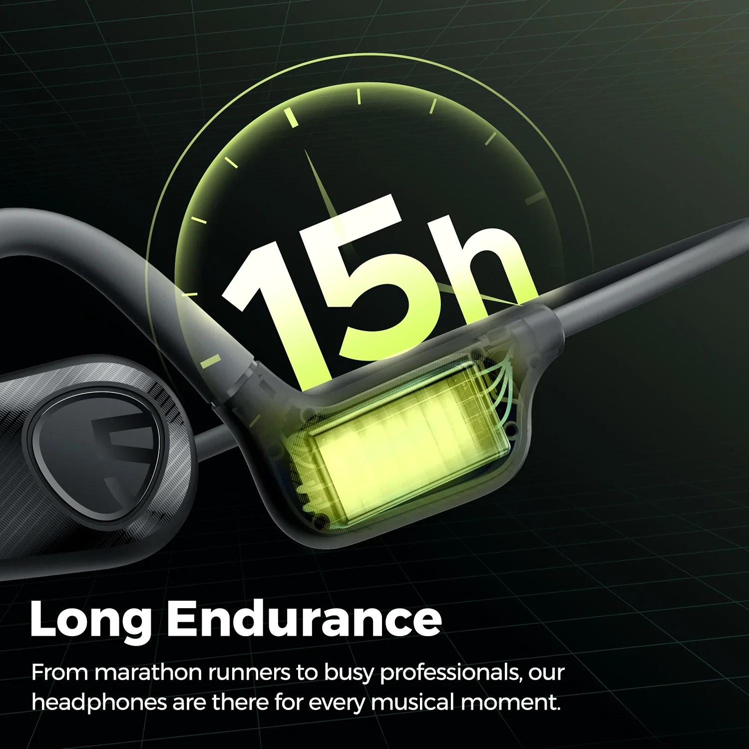 Soundpeats RunFree Lite 2 Bluetooth Air Conduction Sport Earbuds - Image 4