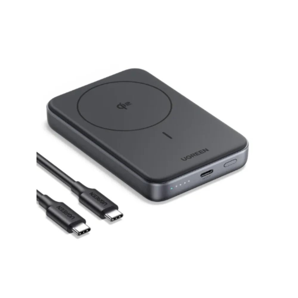 UGREEN 10000mAh Qi2 Magnetic Wireless Power Bank - 45763 (30W) - Image 3