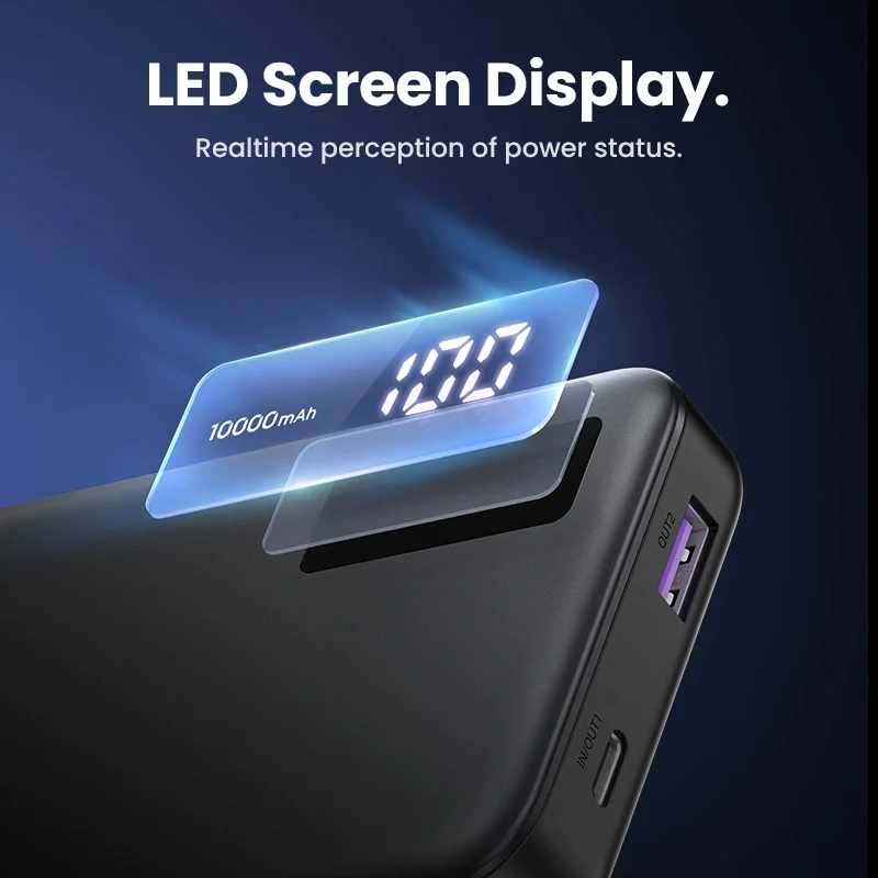 UGREEN 10000mAh Two-way Power Bank (20W) - 25742 - Image 5