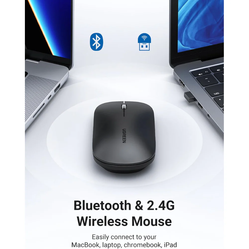UGREEN 2.4G Silent Wireless Mouse (90531) - Image 2