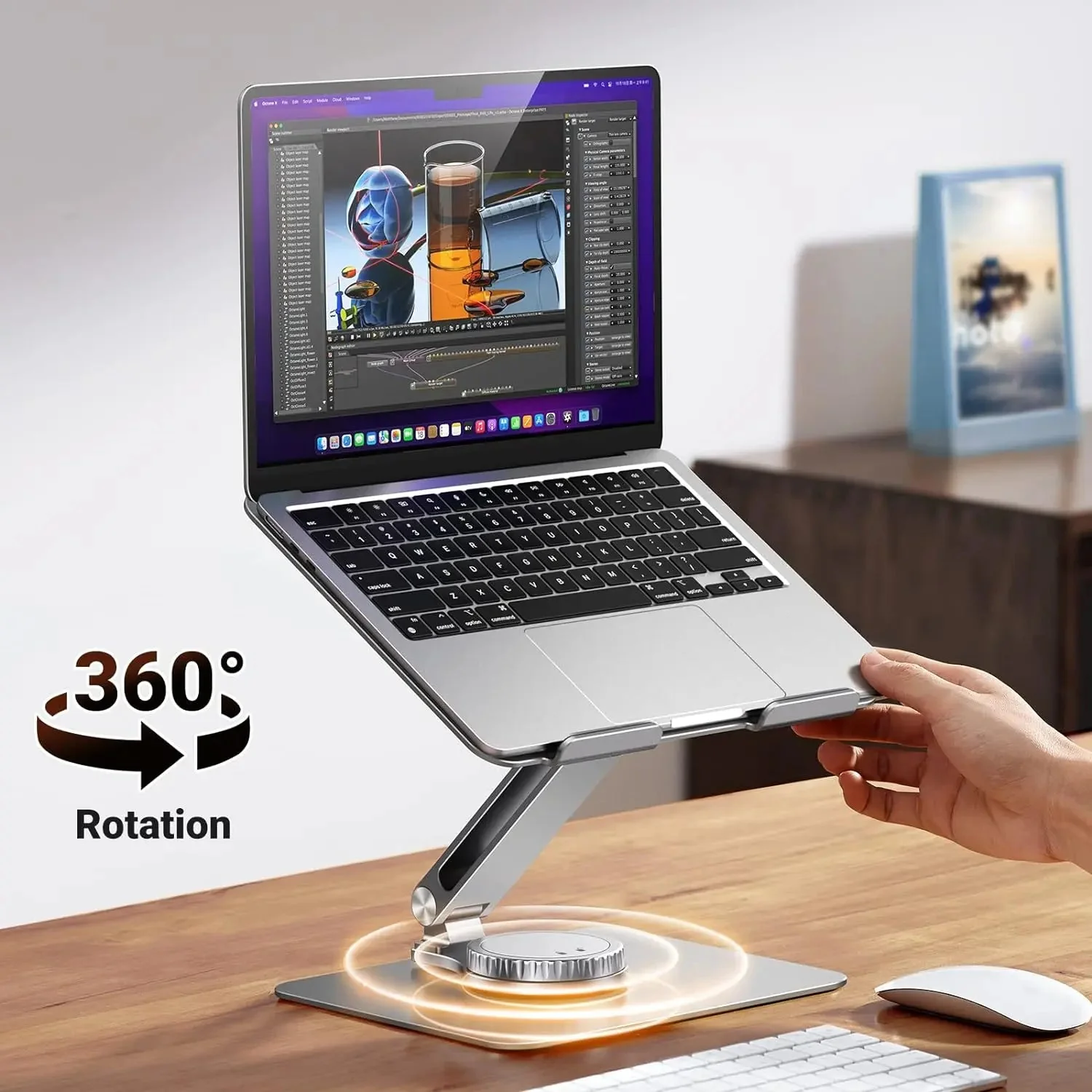 UGREEN 360° Adjustable Laptop Stand Foldable (90849) - Image 3