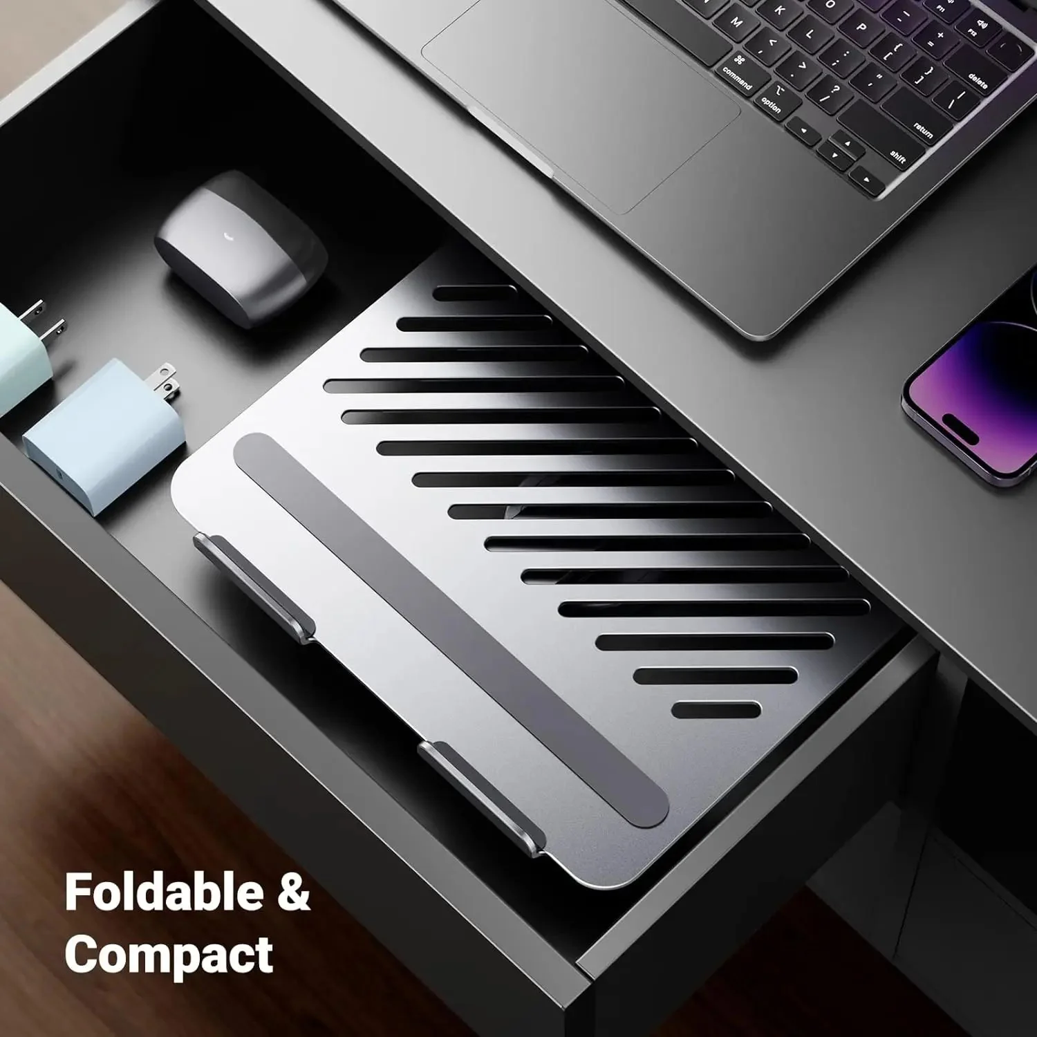 UGREEN 360° Adjustable Laptop Stand Foldable (90849) - Image 4