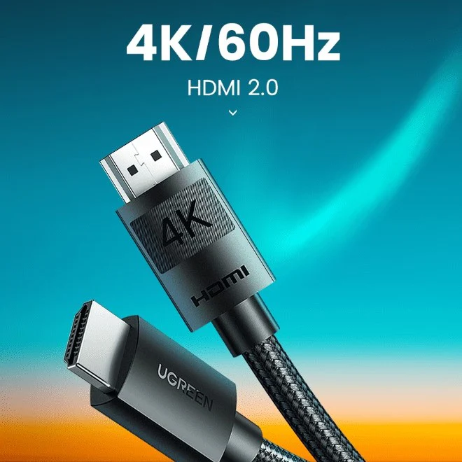 UGREEN 4K HDMI Cable Male to Male Braided 3m 40102 - Image 2