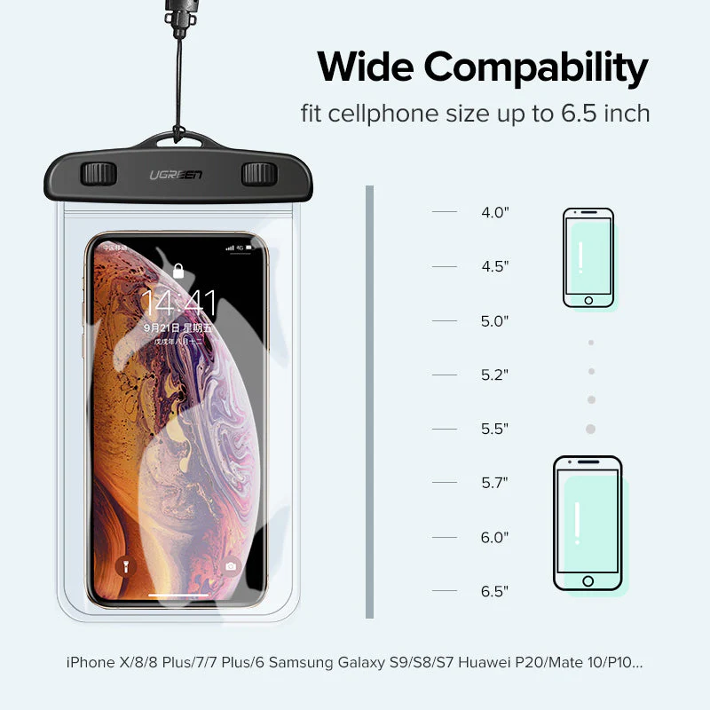 UGREEN 6.5 Inch Waterproof Phone Case (60959) - Image 3