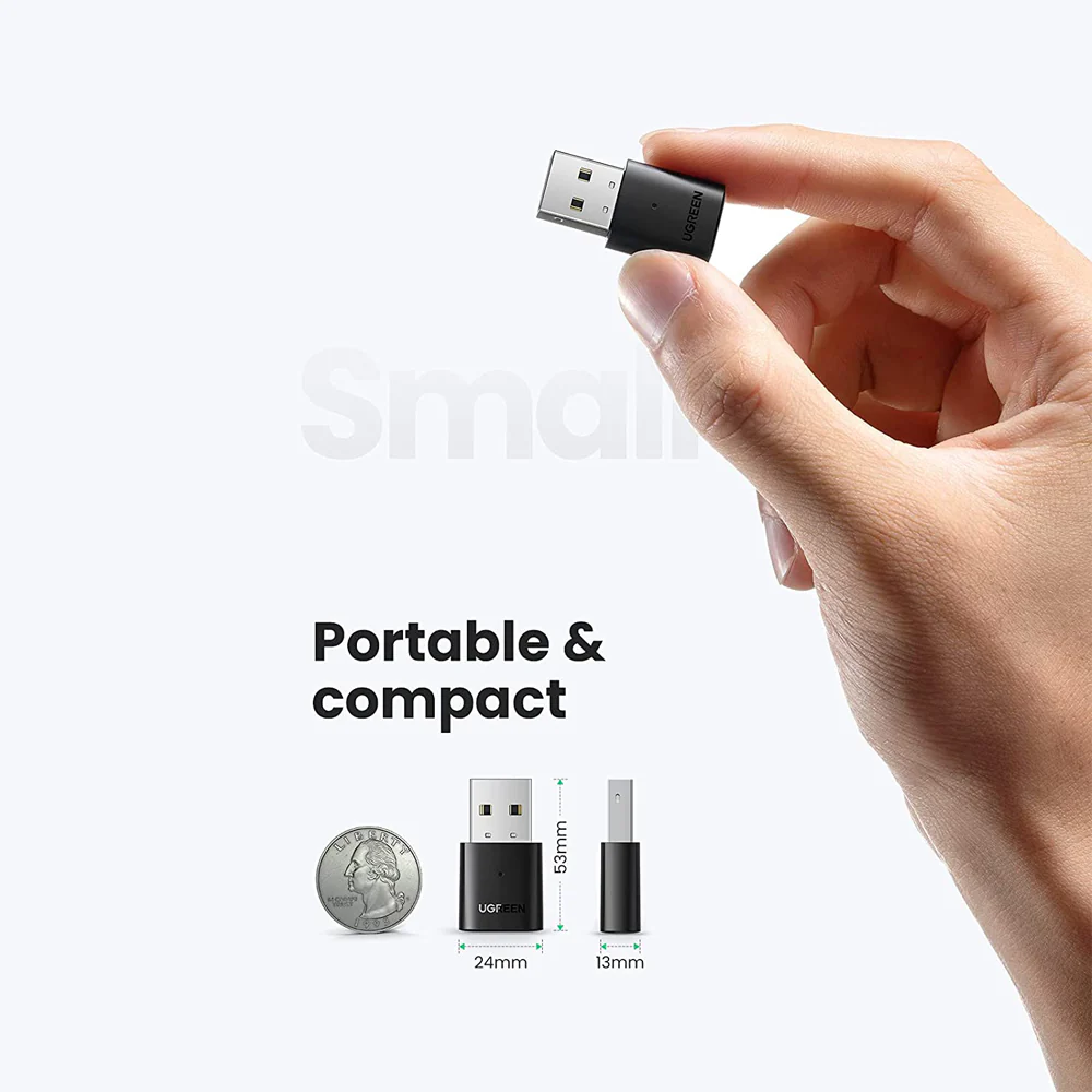 UGREEN Bluetooth Adapter 5.0 Dongle - 80889 - Image 4