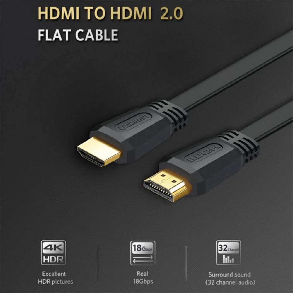 UGreen HDMI Flat Cable 1.5M 2.0 Version - 50819 - Image 2