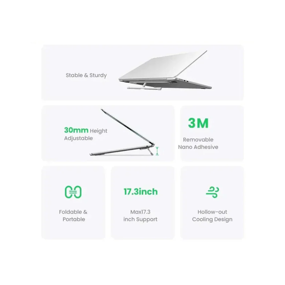 UGREEN Invisible Portable Laptop Stand (45415) - Image 4