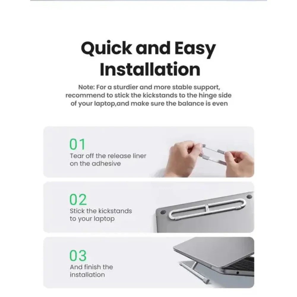 UGREEN Invisible Portable Laptop Stand (45415) - Image 8