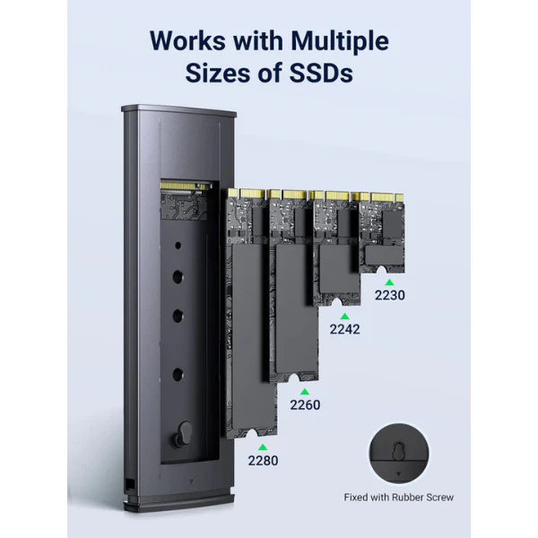 UGREEN M.2 NVMe SSD Enclosure (15512) - Image 5