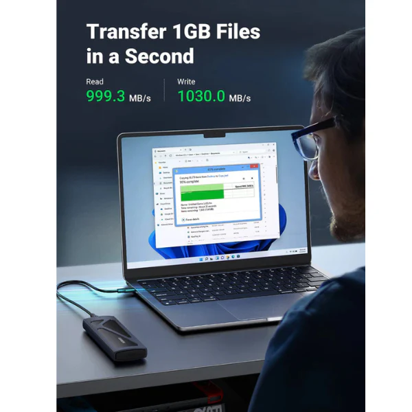 UGREEN M.2 NVMe SSD Enclosure (15512) - Image 6
