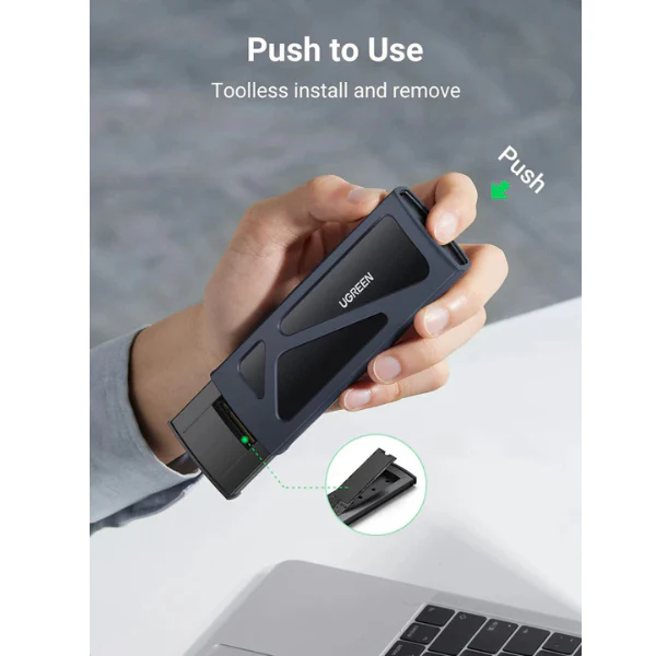 UGREEN M.2 NVMe SSD Enclosure (15512) - Image 7