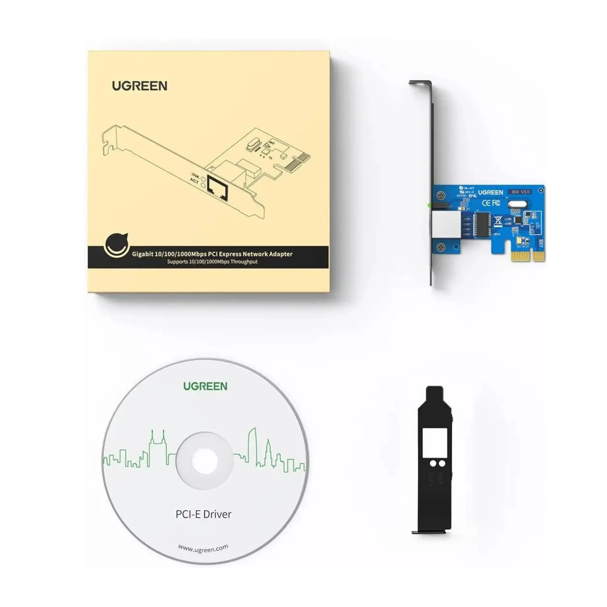 UGREEN PCI Express 1000Mbps PCIe Network Card (30771) - Image 2