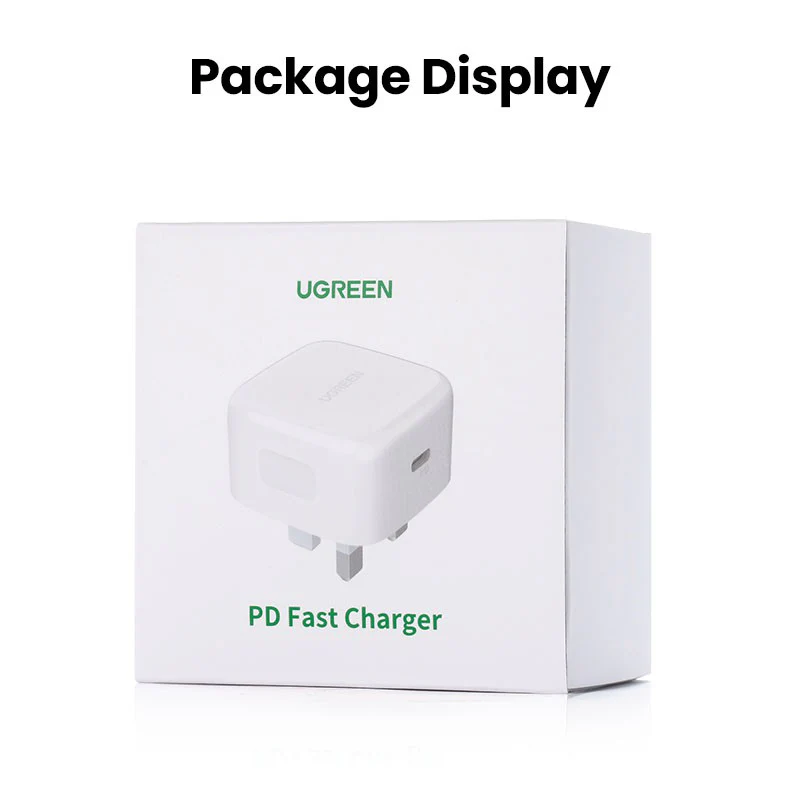 UGREEN 20W PD Fast Charger UK - 60451 (Adapter) - Image 5