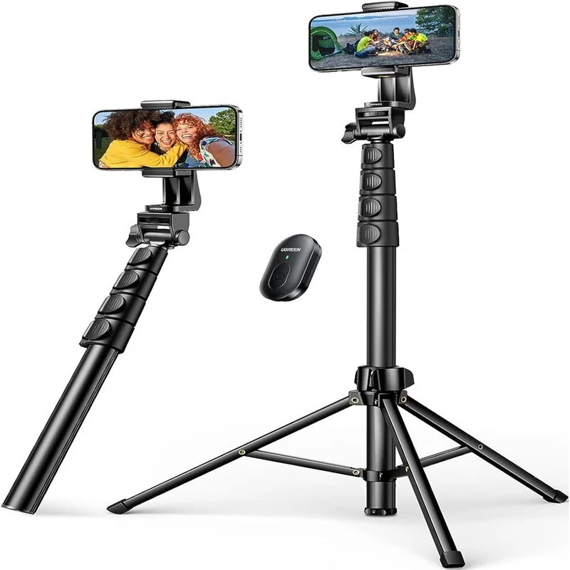 UGREEN Selfie Stick Tripod with Bluetooth Remote (15609) - Image 2