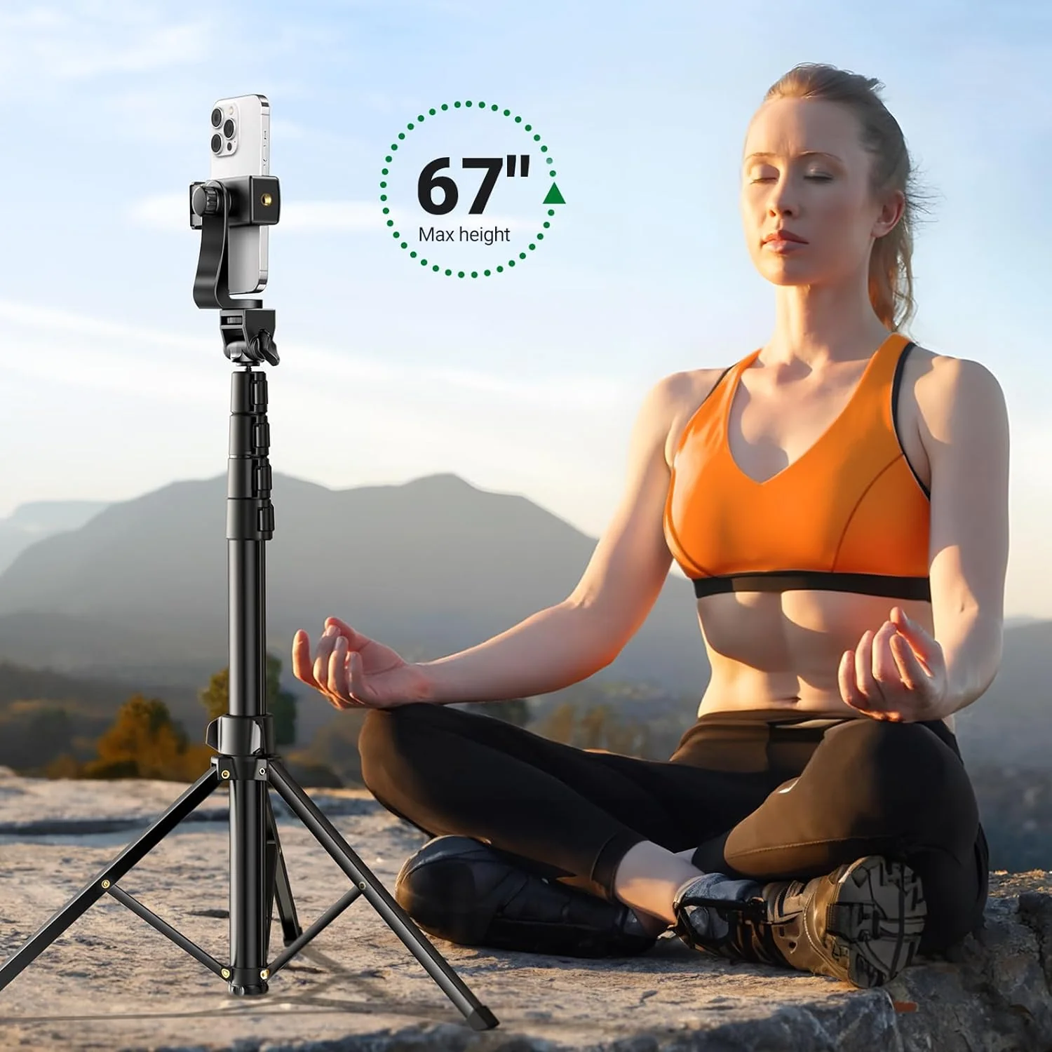 UGREEN Selfie Stick Tripod with Bluetooth Remote (15609) - Image 3