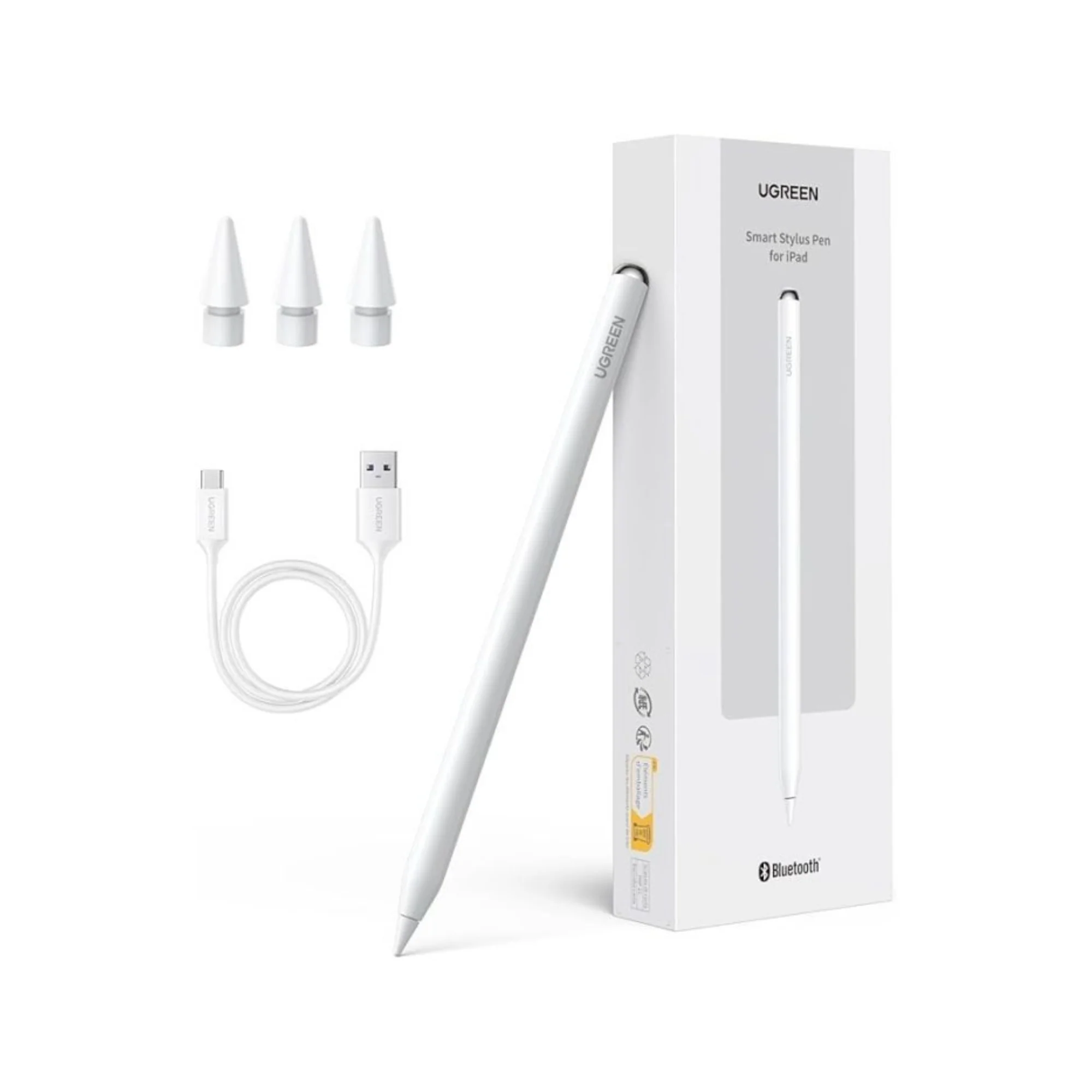 UGREEN Smart Stylus Pen For iPad Magnetic Charging (35834) - Image 2