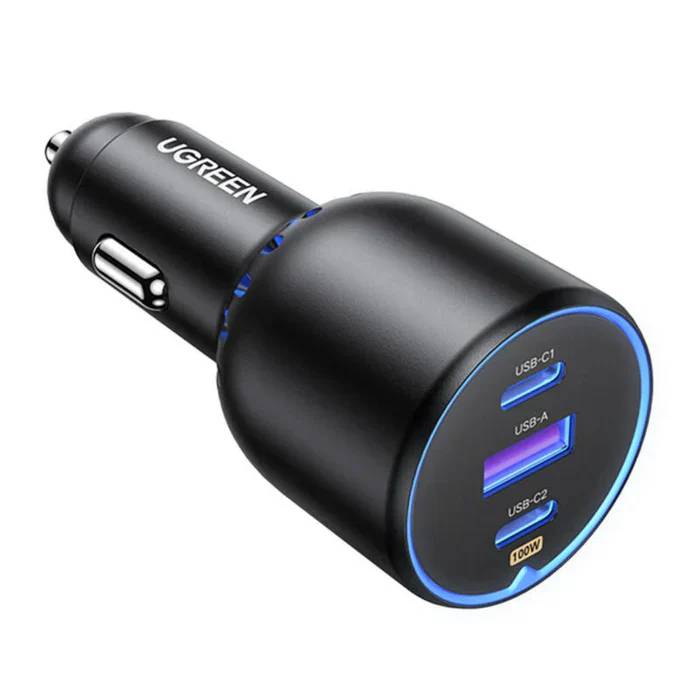 UGREEN USB-C Car Charger 130W (90413) - Image 2