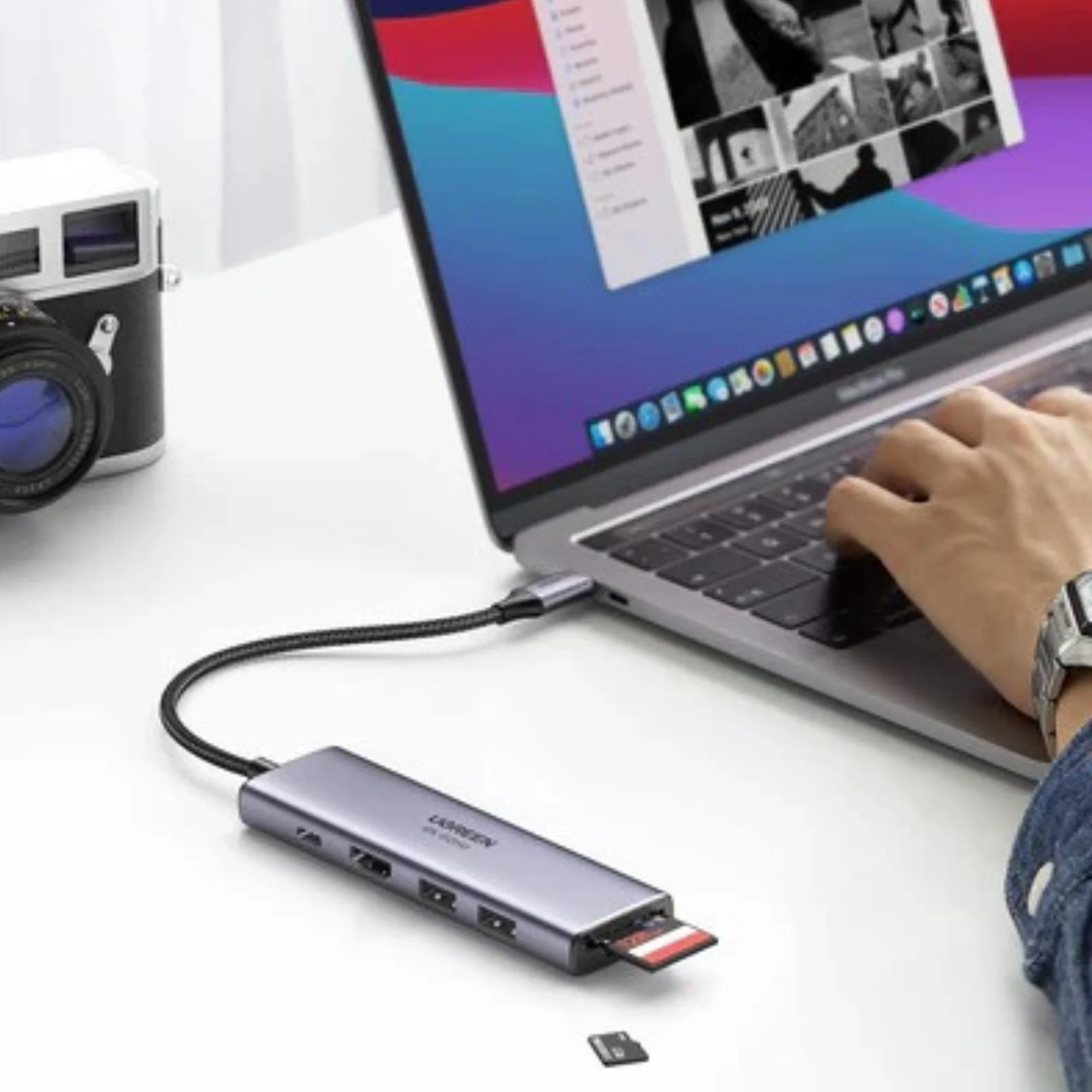 UGREEN USB C Hub 4K 60Hz, 6-in-1 USB C to USB Adapter (60384) - Image 4