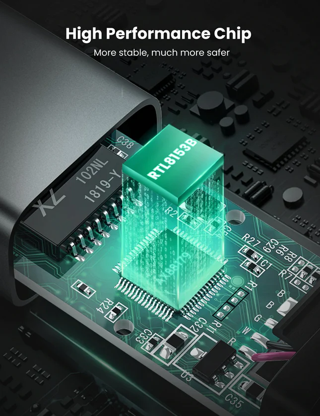 UGREEN USB-C to Ethernet Gigabit Adapter - 50737 - Image 7