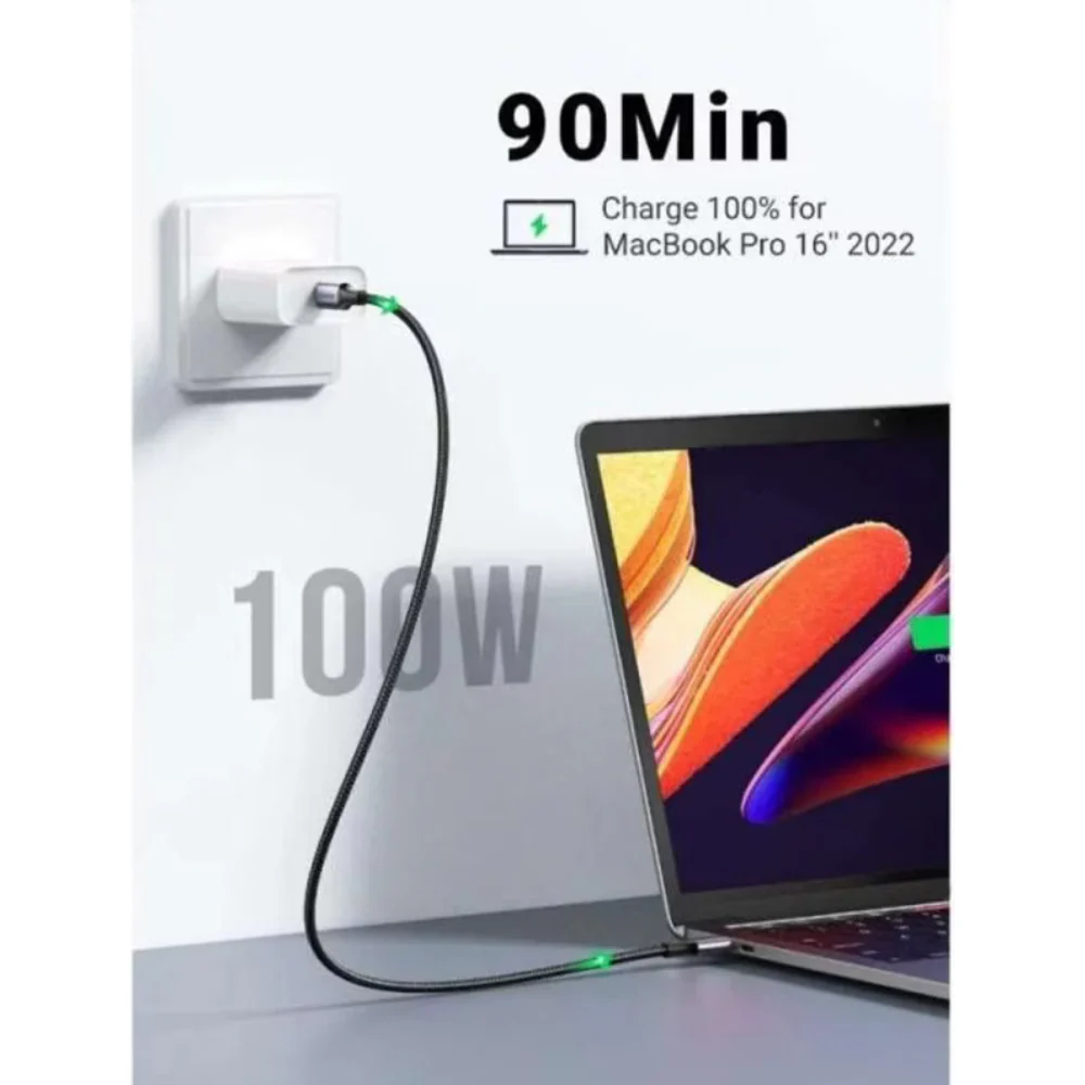 UGREEN USB-C to USB-C 100W Cable (65249) - Image 5