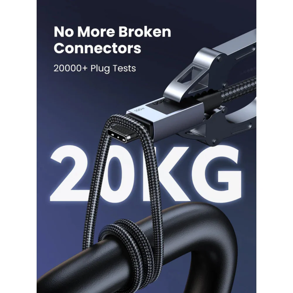 UGREEN USB C to USB C Cable 100W PD Fast Charging (45063) - Image 3