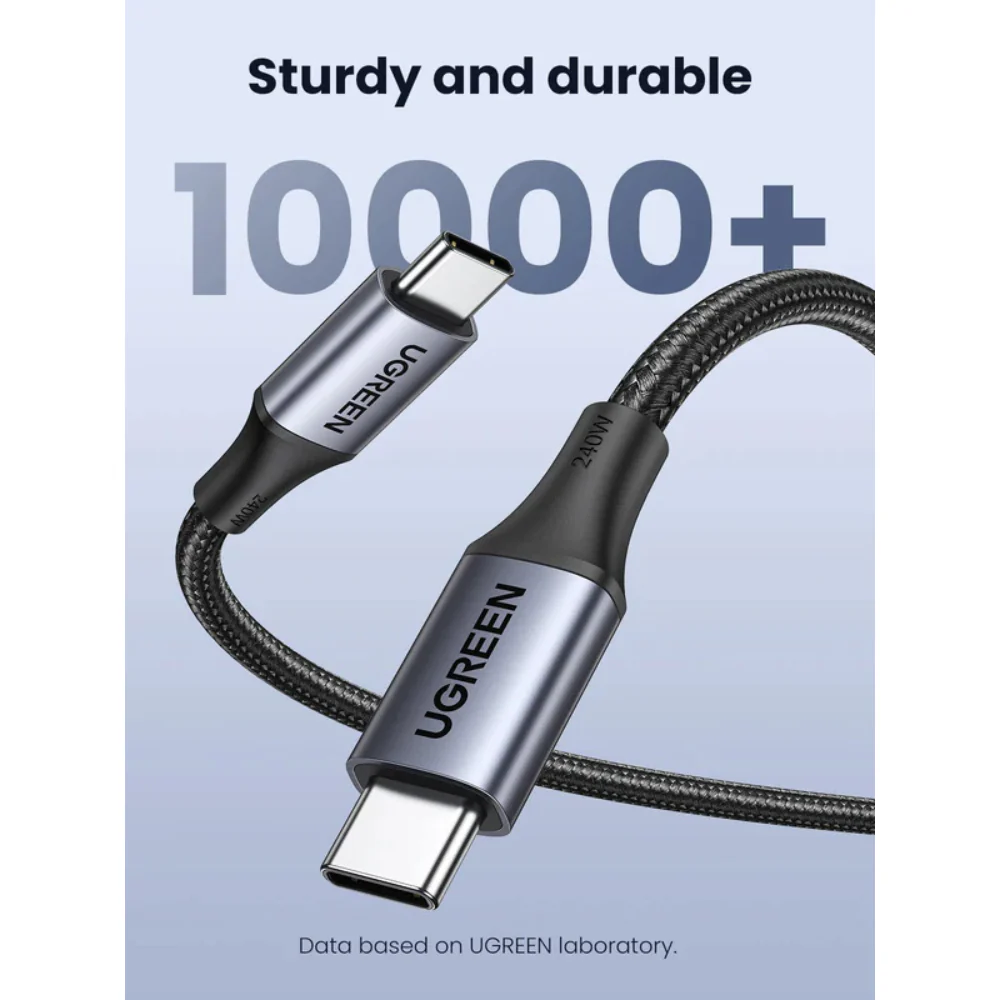 UGREEN USB-C to USB-C PD 3.1 240W Cable (15311) - Image 4