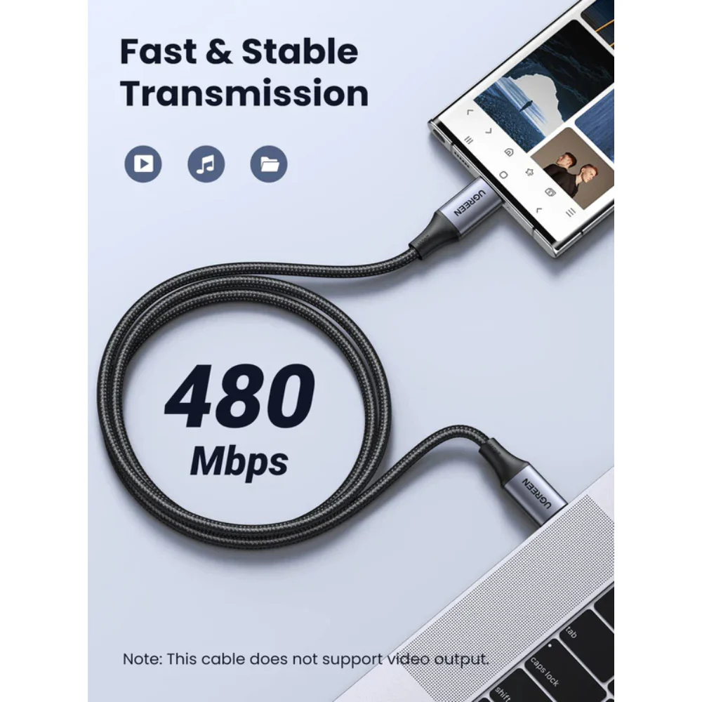 UGREEN USB-C to USB-C PD 3.1 240W Cable (15311) - Image 5