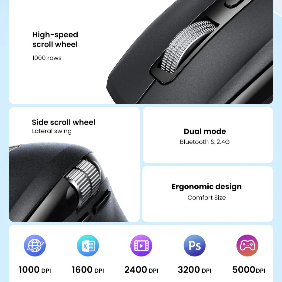 Ugreen Wireless Mouse (45792) - Image 6