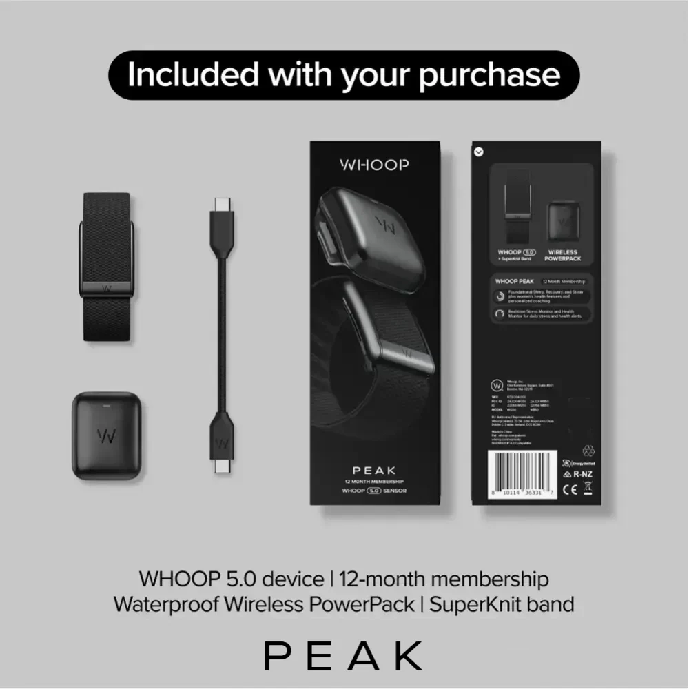 WHOOP 5.0 Peak Fitness Tracker - Image 3