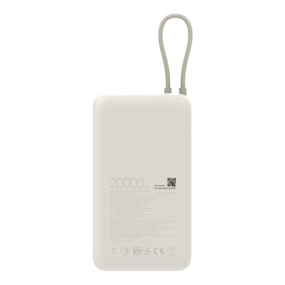 Xiaomi Mi 33w Power Bank 20000mah (Integrated Cable) - Image 6
