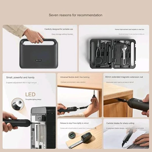 Xiaomi Mijia Multifunctional Screwdriver Toolbox (MJGJX001QW) - Image 5